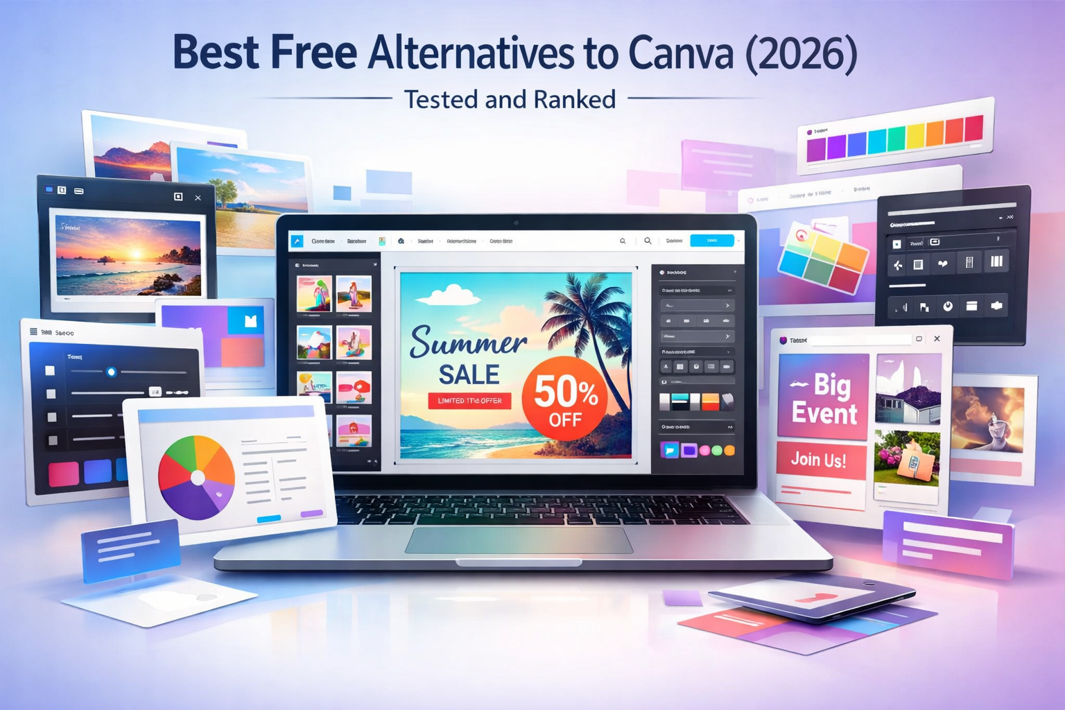 Best Free Alternatives to Canva in 2026 — Tested and Ranked